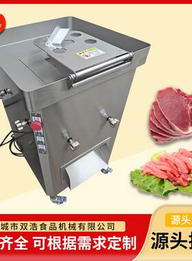 肉丝肉片机商用鸡胗切片机立式鸡柳切条机牛羊肉切丝机鲜肉切肉机