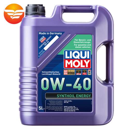 力魔 德国原装进口 能量型PAO全合成机油 0W-40 SN A3/B4级 5L