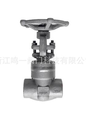 锻造体盖中部焊接承插焊闸阀2500LB中部螺纹连接承插焊接闸阀