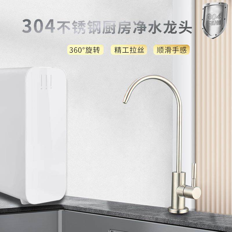新款直销供应鹅颈净水器不锈钢健康直饮家用2分3分净水器水龙头