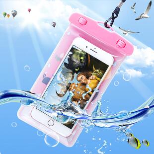 Waterproof Phone Pouch for Outdoors, Cartoon Animal PVC Tran
