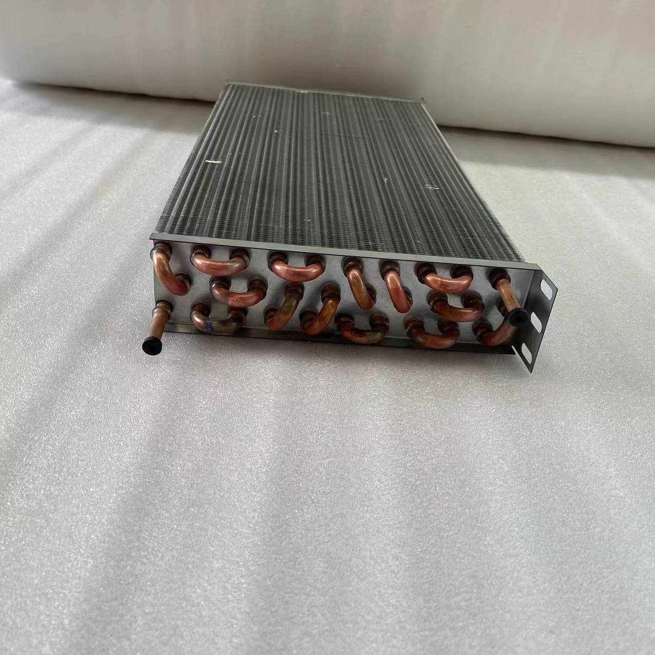 制冰机冷凝器冷柜冰棺蒸发器铜管风冷水冷用散热器