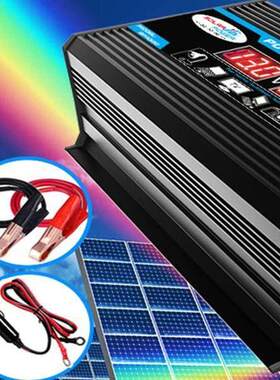 唐二代LED显示屏逆变器12V220V/110V300W太阳能车载家用逆变器USB