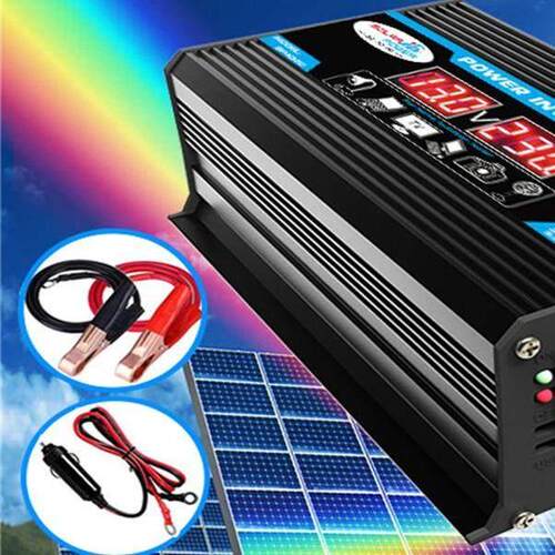 唐二代LED显示屏逆变器12V220V/110V300W太阳能车载家用逆变器USB