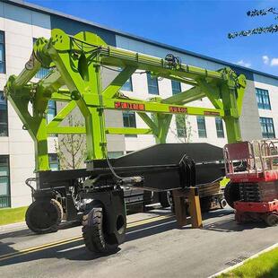 箱跨运车 复杂场地灵活作业 储能柜搬运用 箱快 20t 装 靖起集装