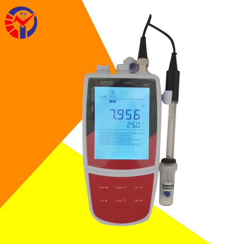 中特Bante220手持式酸度计外置式经济型便携式PH计用于水处理