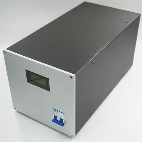 390全铝合金机箱 前级功放 电源滤波器机箱 铝型材外壳