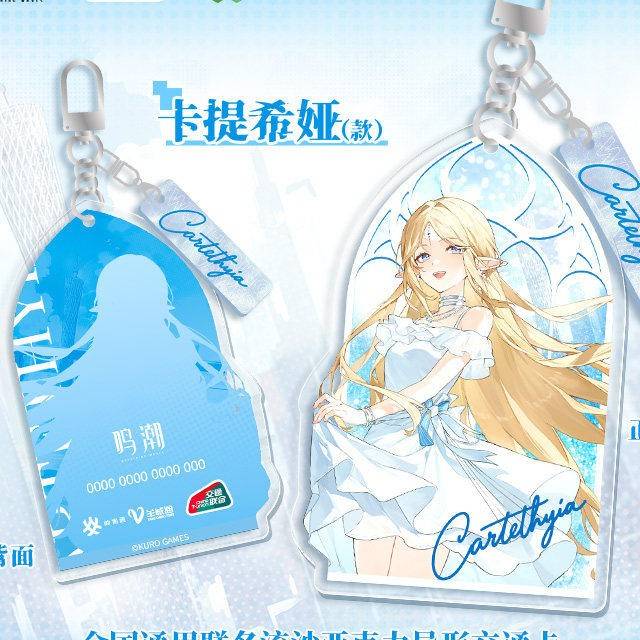 预售 x 岭南通·羊城通 全国通用流沙压克力异形交通卡图片