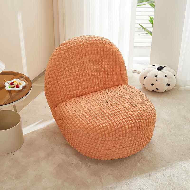 小力单人雪梨椅沙发套全通包四季用型弹雪梨椅子罩防滑一体式盖布