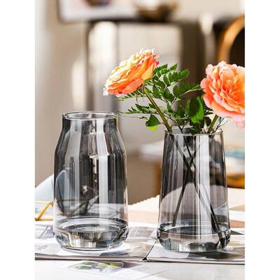 Vase furnishing articles flower arranging transparent glass