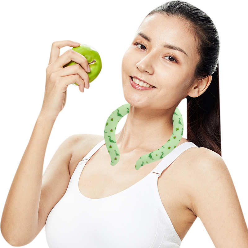 夏季降温挂脖驱蚊冰项圈卡通户外驱蚊冰项圈冰凉脖颈圈冰圈