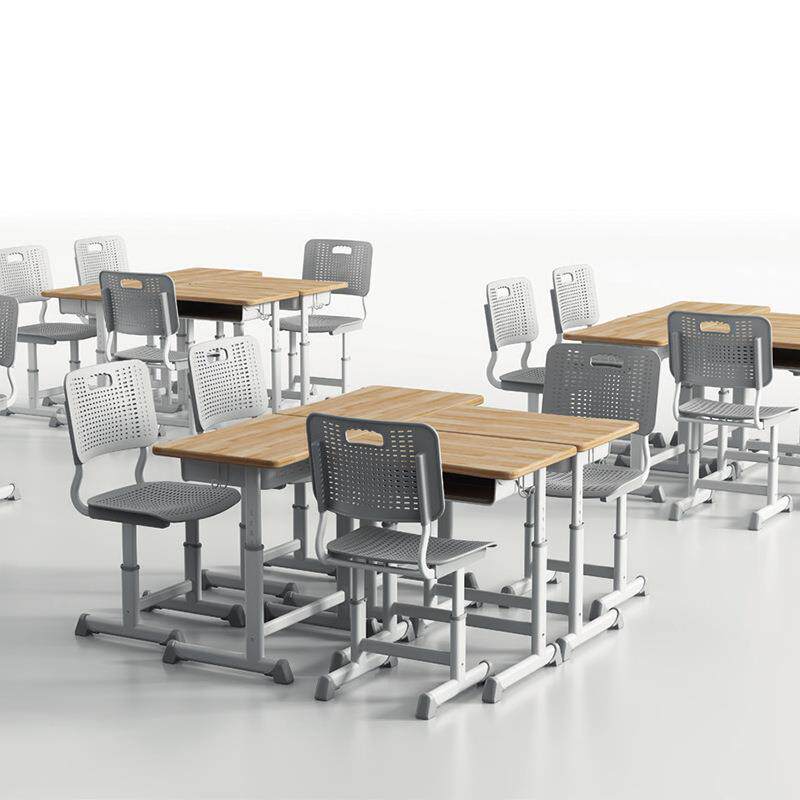 辅导培小训班单人课可桌椅升降学习桌中齐全学用生午休桌椅