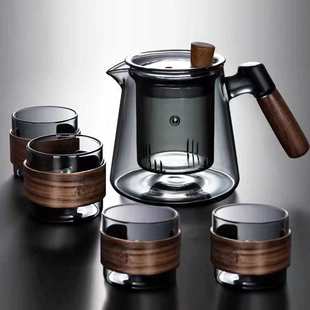 单过滤玻璃 壶泡茶泡茶壶花茶泡茶具神器办公室茶壶耐高温家用套装
