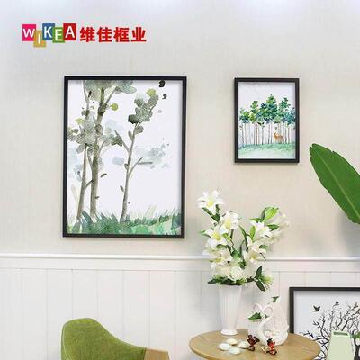 poster , photo , wooden art picture frame, square相框/画框