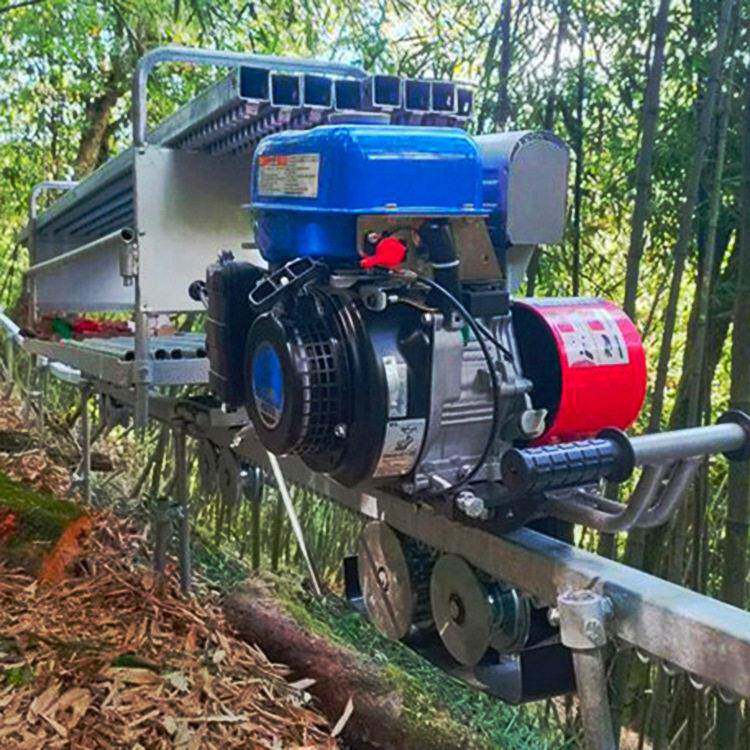 小汽油茶园工地农用k爬坡轨道小0火车果园轨JA-DG运输车型20g