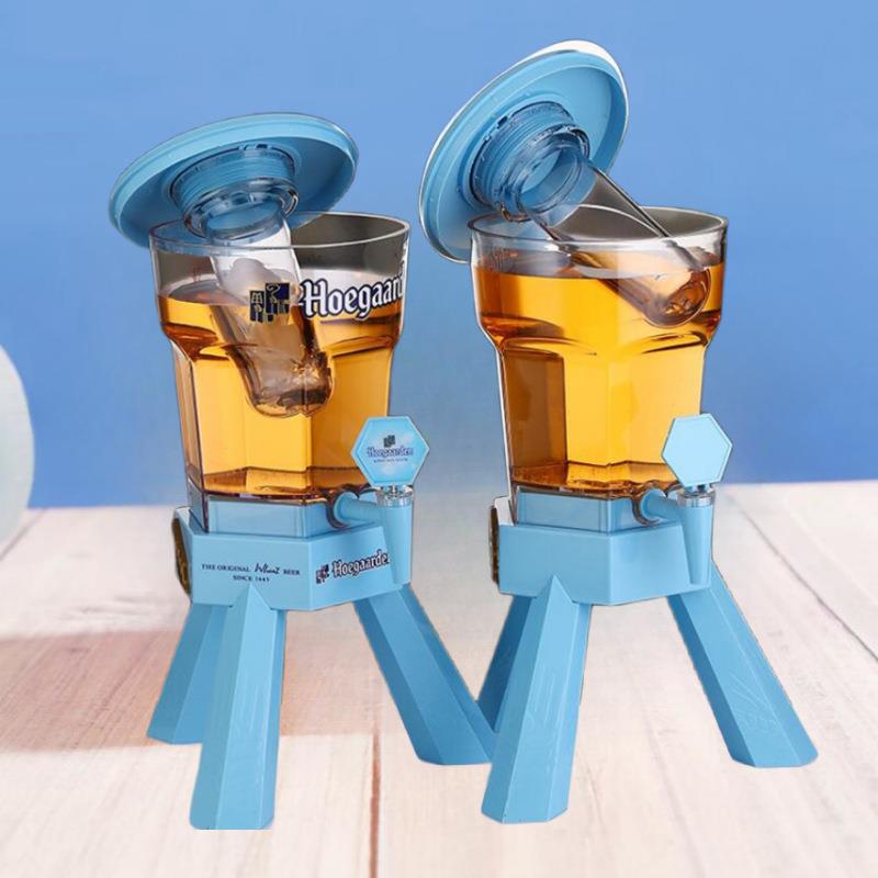 福3L酒炮果汁可乐扎啤商桶啤酒龙头酒桶吧佳KTV酒GSW具发光容器商