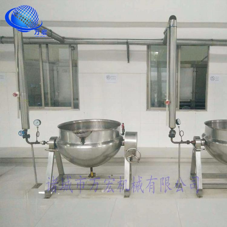 不锈钢卤煮夹层锅304材质电加热煮锅花生酱熬制锅售后无忧