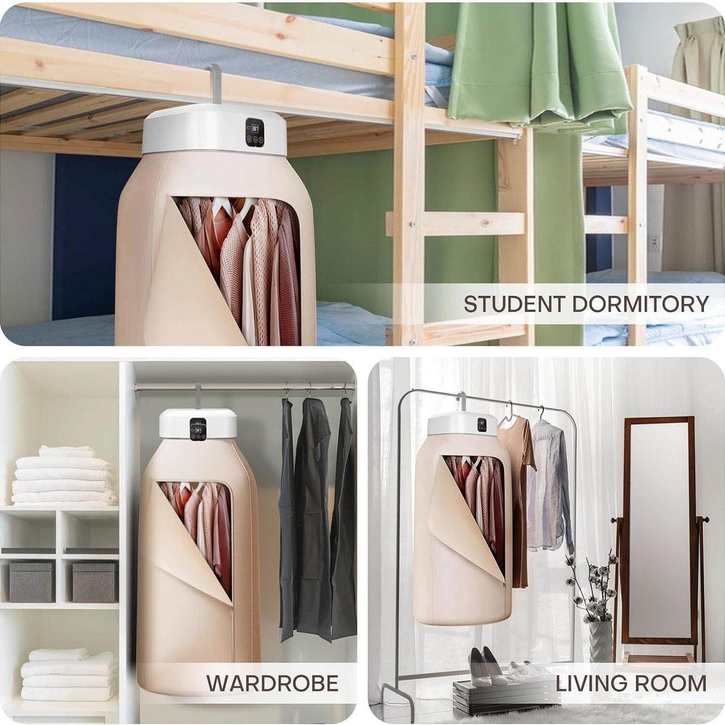 Portable Clothes Dryer for Apartment Mini Dryer Machine