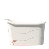 成人浴桶大人泡澡桶沐浴桶加厚全身可坐大号家用带盖浴缸超厚浴盆