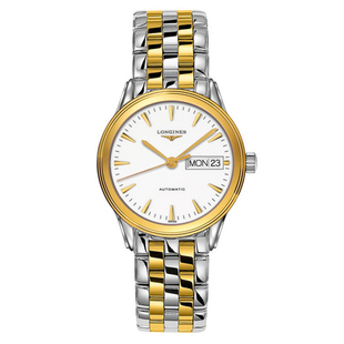 手表35.6mm 浪琴优雅系列L4.799.3.22.7自动机械瑞士男士 9.8新