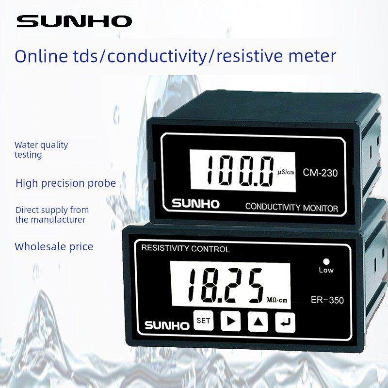 Shnho电导率Ec-400/Er350纯水设备水质检测仪器电阻Tds/Cm-230