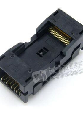 IC芯片进行烧写测试TSOP48引脚间距0.5mm编程座测试座老化座