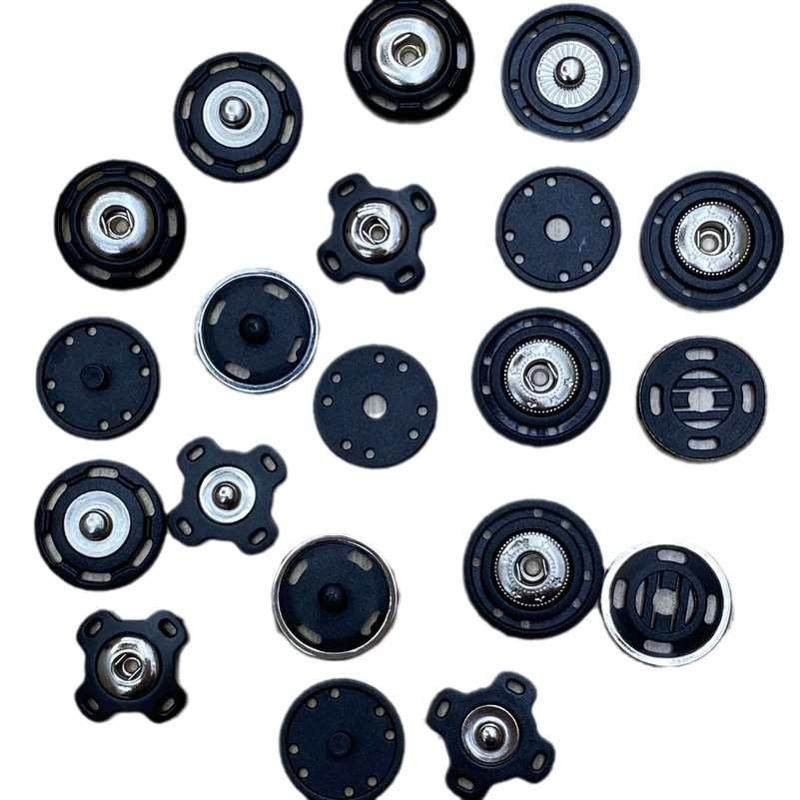 华联现货尼龙手缝暗扣0.7-2.1CM二合扣黑白 半明 全透明 纽扣按扣,纺织面料/辅料/配套,淘宝优惠券,粉丝福利购,淘宝优惠卷