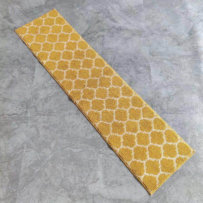 50*120*180外贸地毯长条厨房吸水防滑瑕疵卧室床边地垫脚垫可机洗