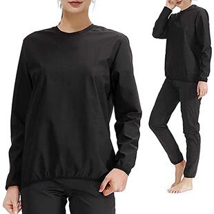 women sports Sweating sweatshirt set sauna suit