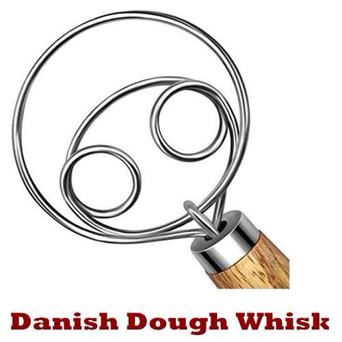 Danish Dough Whisk Dutch Style Bread Whisk Cooking