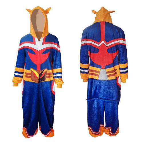 MHA Cosplay Costume All Might Cosplay Costume Onesie Anime