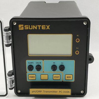上泰PH计PC-310A SUNTEX工业微电脑PH/ORP变送控制器 酸度计