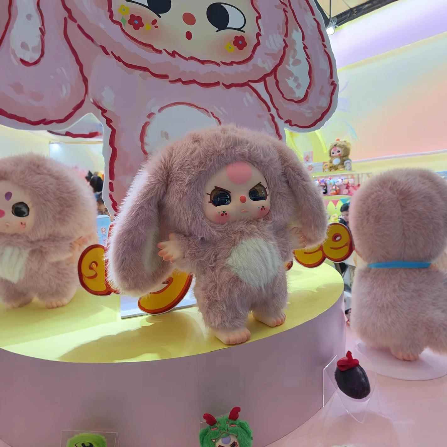 baby three娃三岁1000%大体娃娃盲盒公仔毛绒生日礼物