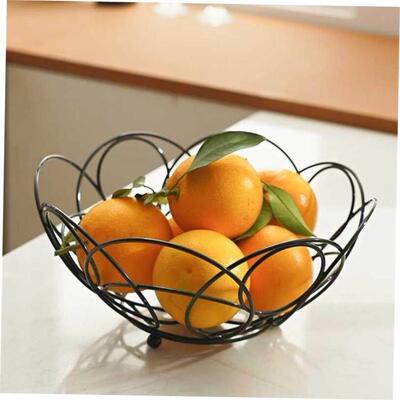 Fruit Basket Countertop Storage Bowl for Snacks Fruit