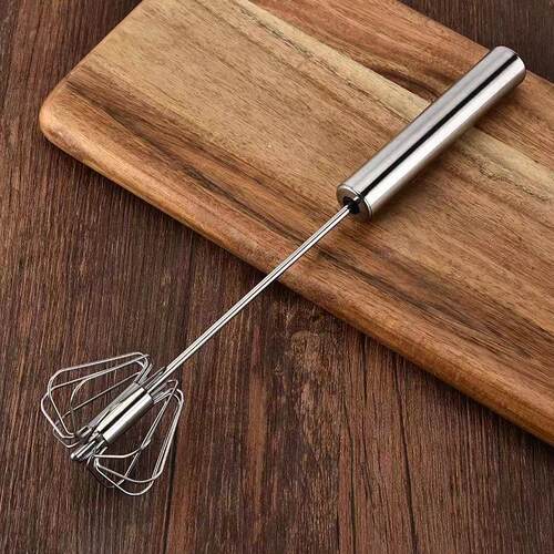 Mini semi-automatic egg beater, non-electric household type,