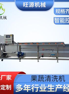 供应蔬菜清洗机流水线 大型清洗果蔬机 果蔬净菜清洗机 洗果机