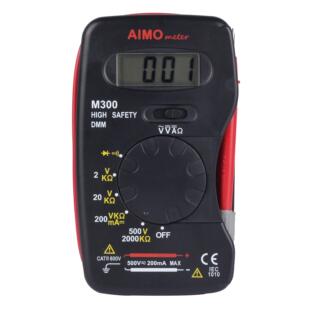 AIMOMETER M300 2000字笔记本型小型手持数字万用表