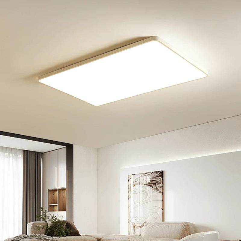 led吸顶灯现代简约创意北欧超薄圆形客厅灯书房餐厅灯卧室灯灯具