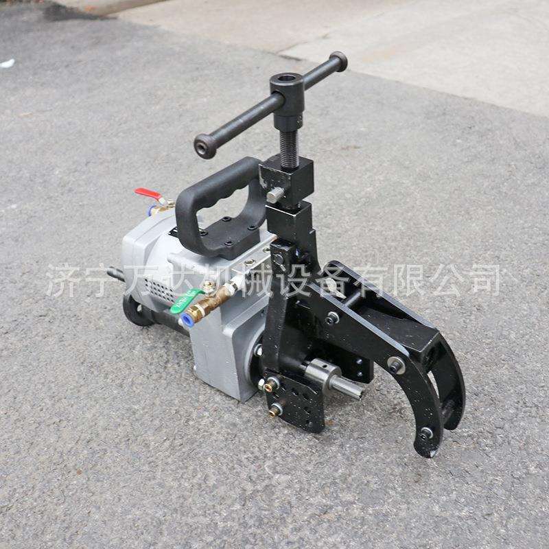 气动钢轨钻孔机 ZQG-18/0.6型风动打眼机自锁式轻轨轨道空心钻