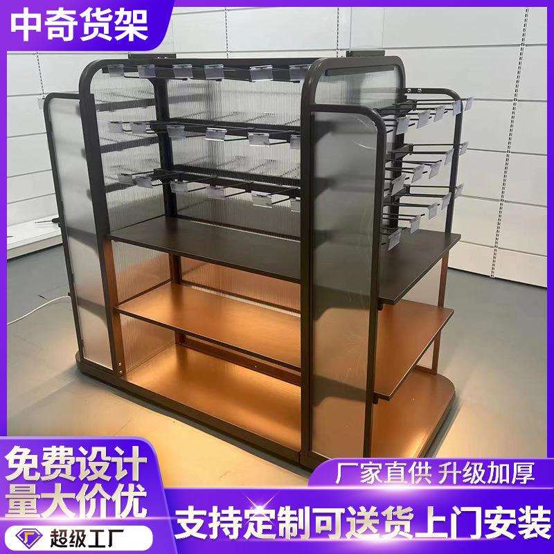中石油加油站便利店展示架易捷便利店货架展示柜加油站便利店货架