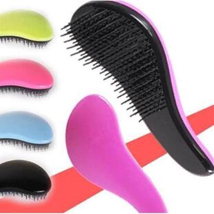 Salon Tangle Hair Comb Detangling Handle Magic Brus Styling