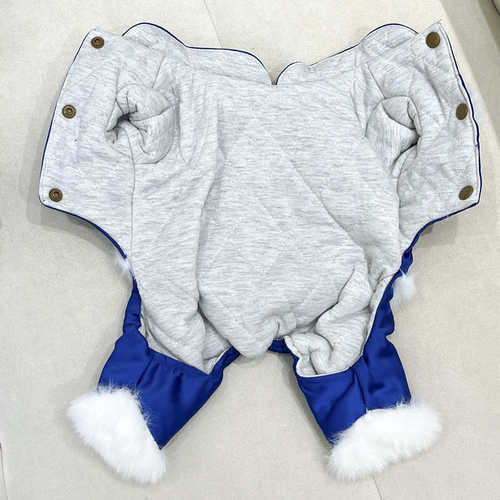 宠物狗新年衣服喜庆中国风猫咪泰迪雪纳瑞比熊衣服小型犬冬季棉服
