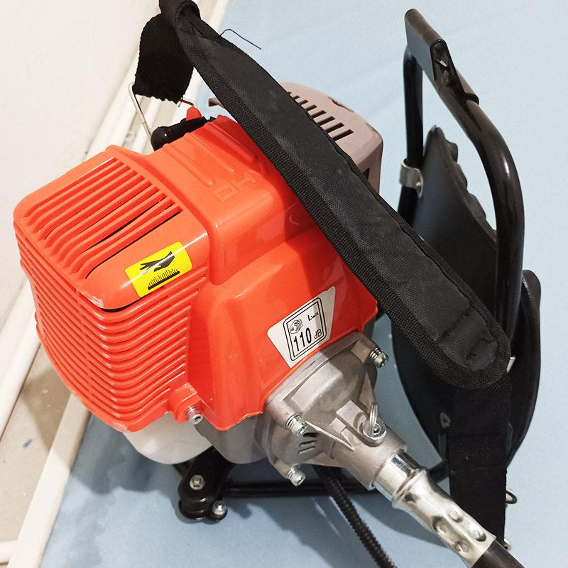 常青机械小型背负式割草机四冲程侧挂式割草机小型割稻机加工生产