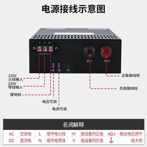 铭誉厂家直售800W-4000W大功率直流开关电源5V12V24V36V48V
