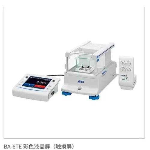 AND爱安得 微量电子分析天平 BA-6TE 带触摸屏的彩色液晶显示屏
