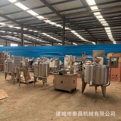 鲜奶加工设备小型酸奶制作机器一套牛奶生产线全自动羊酸奶发酵罐