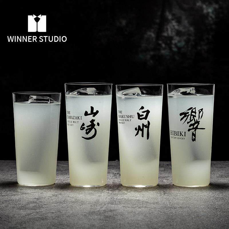 日式柯林杯嗨棒杯鸡尾酒杯HightBall杯金汤力杯山崎威士忌调酒杯 - 实物图