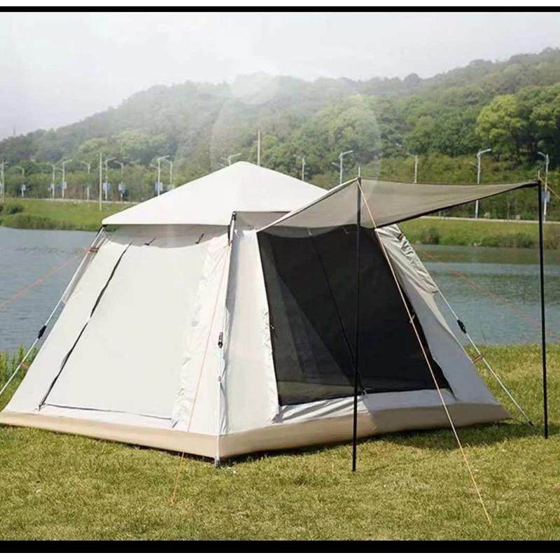 帐篷徒步旅行折叠速便携式户外帐篷户外野营四面全自动开驿泊帐篷