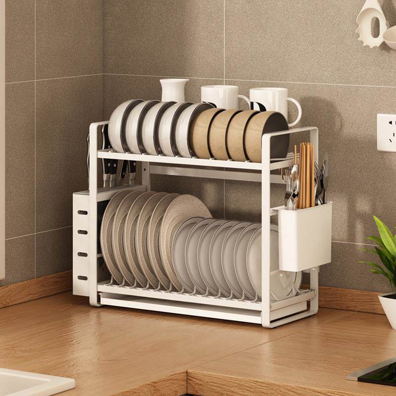 碗碟收纳层架窄水槽沥水架小型放碗架碗筷沥水水池洗碗池厨房置物