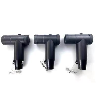 10kv欧式电缆插拔头可触摸前后插肘型电缆630A接头分支箱t型插头